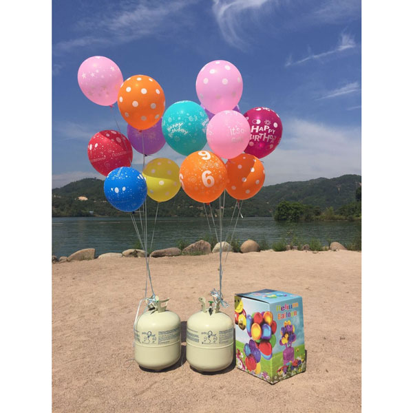 常溫法提氦純度99.999%，投料成功